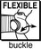 ScubaSnorkMask FlexibleBuckle