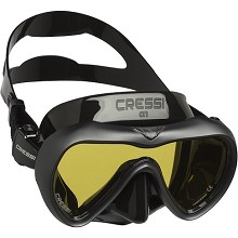 Cressi Adult Frameless Scuba Diving Mask - Soft Silicone Skirt, Perfect  Sealing - Z1: Designed in Italy