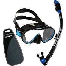 Sæbe besøg krokodille Cressiusa Mask & Snorkel kits Cressi Professional Scuba Diving Equipment