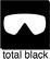  ScubaSnorkMask MaskTotalBlack1W