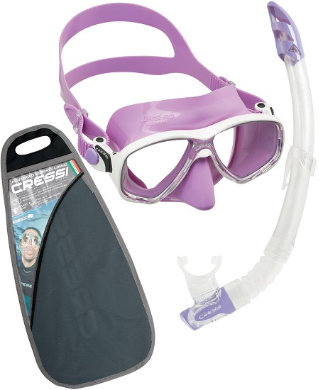 Cressi Marea Vip | marea mask gamma snorkel high quality