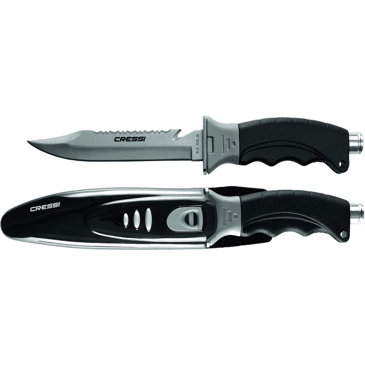Couteau Force Nano Plus MARES, Couteaux de plongée - PlongéeNet