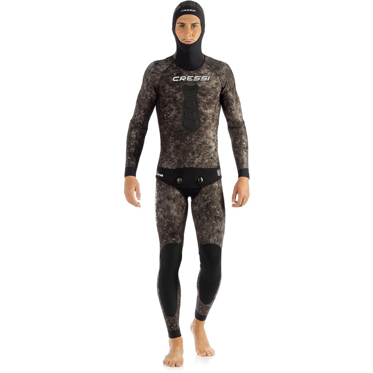 Cressi Tracina Man wetsuit | two pieces 5 7 mm neoprene